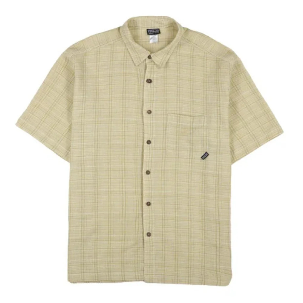 Patagonia Men's Organic Cotton Button Down Shirt. Sz: M